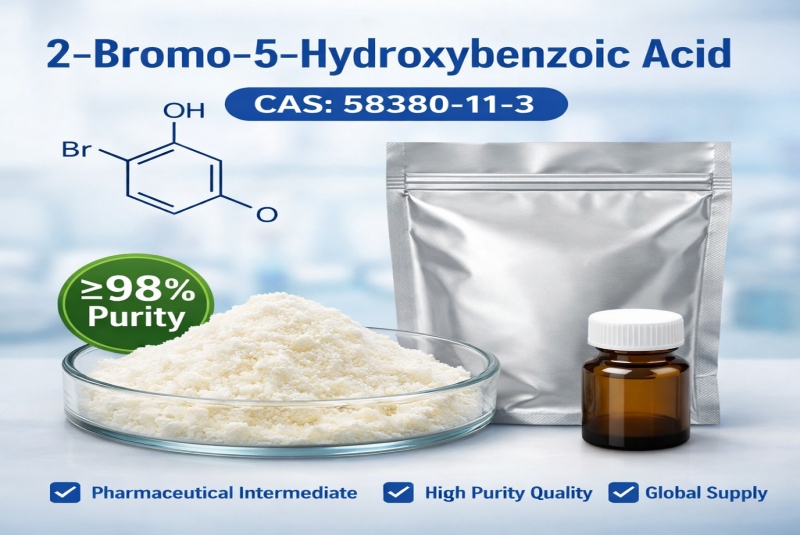 Nanjing Spring & Autumn Successfully Launches 2-Bromo-5-Hydroxybenzoic Acid (CAS: 58380-11-3)